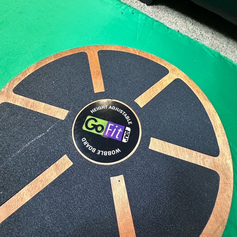 Black and Brown Wobble Board